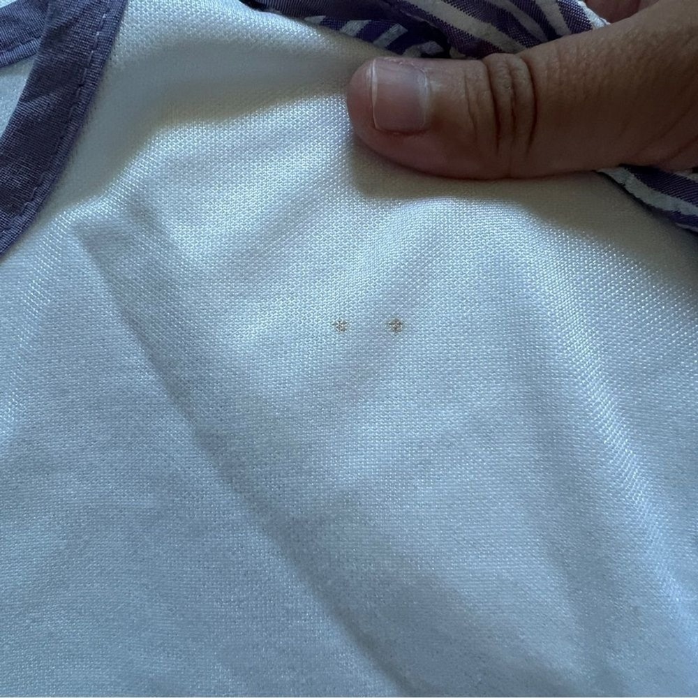 NWOT Vintage TAG‎ 80's Striped Padded Shoulder Shirt Unisex Size M - Picture 7 of 9